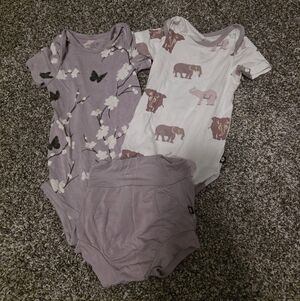 Kyte BABY Onsies And Bummie 6-12